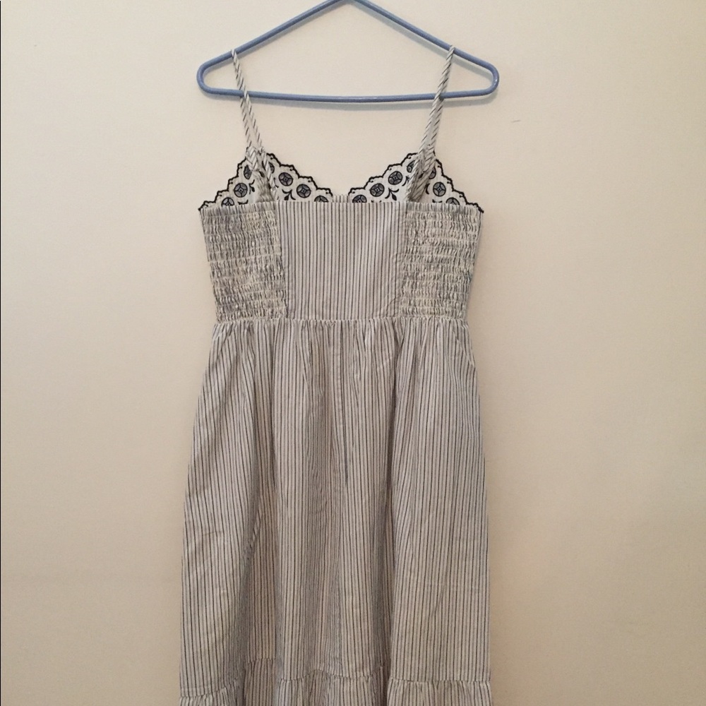 Madewell Embroidered Midi Dress - Gem